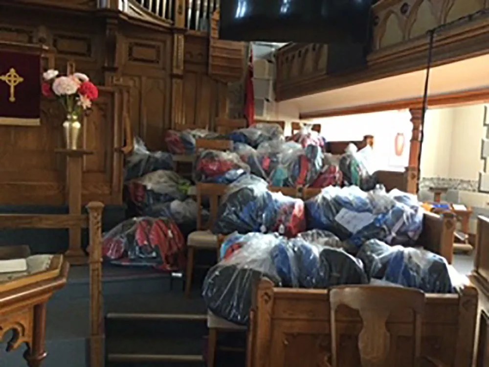 Emergency shipment of free backpacks sent to Kincardine