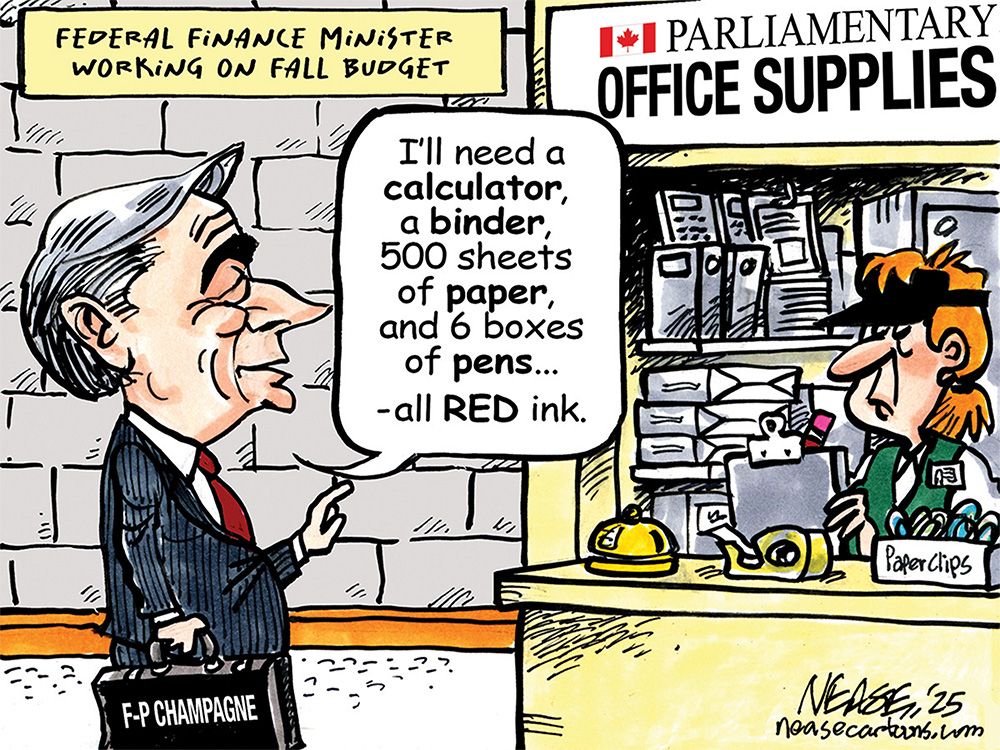 Steve Nease cartoon, Oct. 22, 2025 Steve Nease cartoon, Oct. 22, 2025