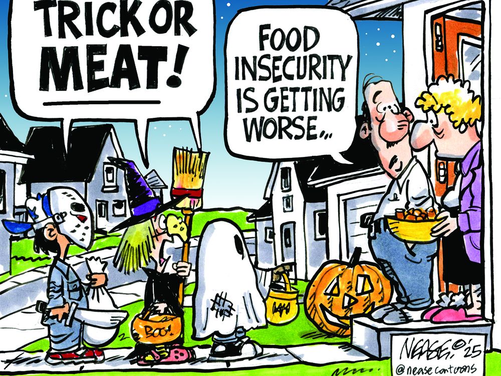 Steve Nease cartoon, Oct. 24, 2025 Steve Nease cartoon, Oct. 24, 2025