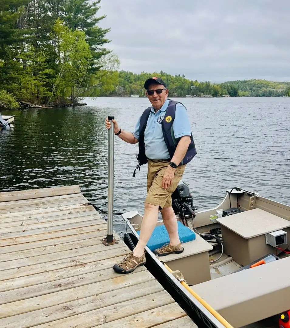 Introducing the Geezer Pole, one cottager’s clever invention that is an accessibility upgrade for the dock