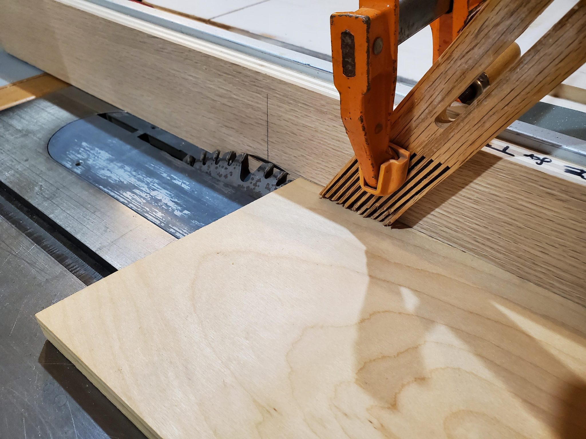 Try this workshop hack to rip a bevel on a table saw
