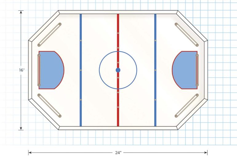 Tabletop ‘crockey’ is an easy-to-build project that’s fun for all ages