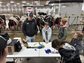 Huron County 4-H Dairy Club learns about calf health 