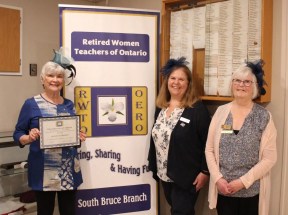 South Bruce Retired Women Teachers celebrate milestone anniversary