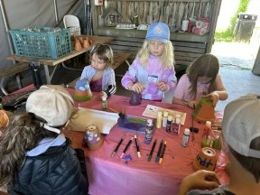 Youth group begins planting at Bruce Botanical Food Gardens