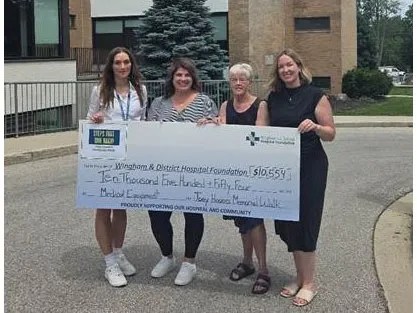 Joey Havers Memorial Walk raises over $10,000 for Wingham hospital