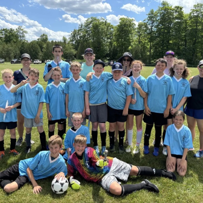 Lucknow soccer team competes at Markdale kick-off tournament