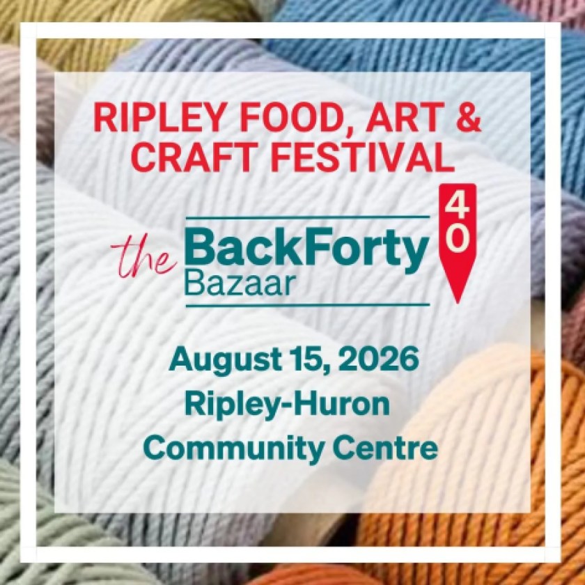 Ripley Food, Art and Craft Festival becoming ‘The Back Forty Bazaar’