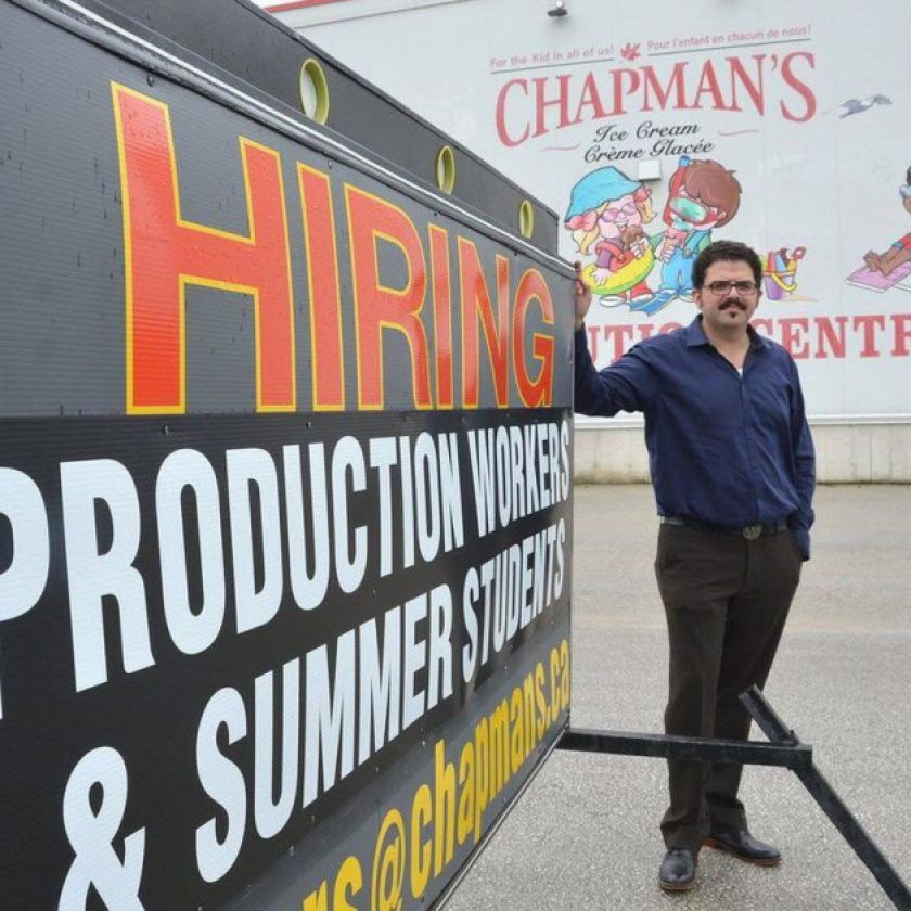 Chapman’s Ice Cream ditching U.S. ingredients as trade war escalates