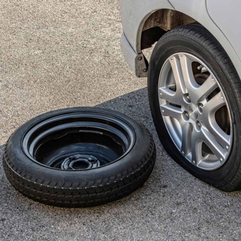 How far can you drive on a spare tire?