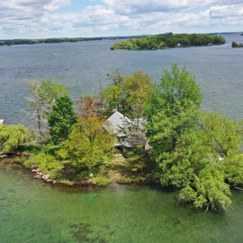 $1.3 million for a historic island cottage on the St. Lawrence near Gananoque, Ont.