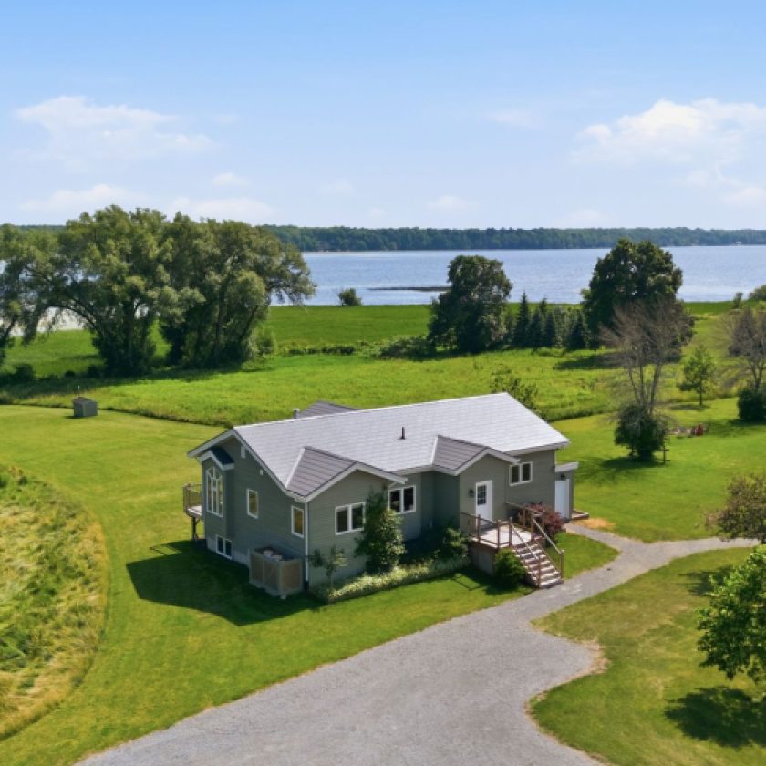 $965K for a Prince Edward County cottage with a shoreline trail and a heated workshop
