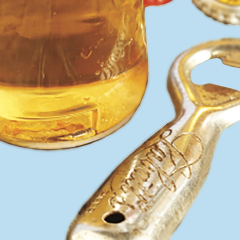 A keyhole bottle opener is a low-tech tool, but it’ll never leave you in a twist