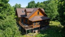 $989K for an updated Kawartha Lakes cottage with a spacious deck