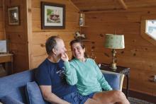 An ambitious restoration of their historic Thousand Islands cottage brought this family back together
