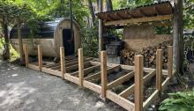 This cottager’s dugout canoe disappeared in a flood—and then came back