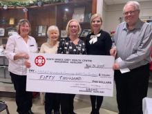 Foundation receives $50,000 from Kincardine Hospital Auxiliary