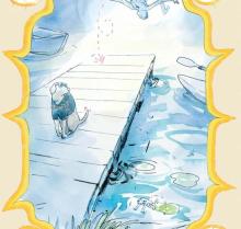 Morning Glories: On my granddaughter taking her first steps at the cottage