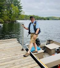Introducing the Geezer Pole, one cottager’s clever invention that is an accessibility upgrade for the dock